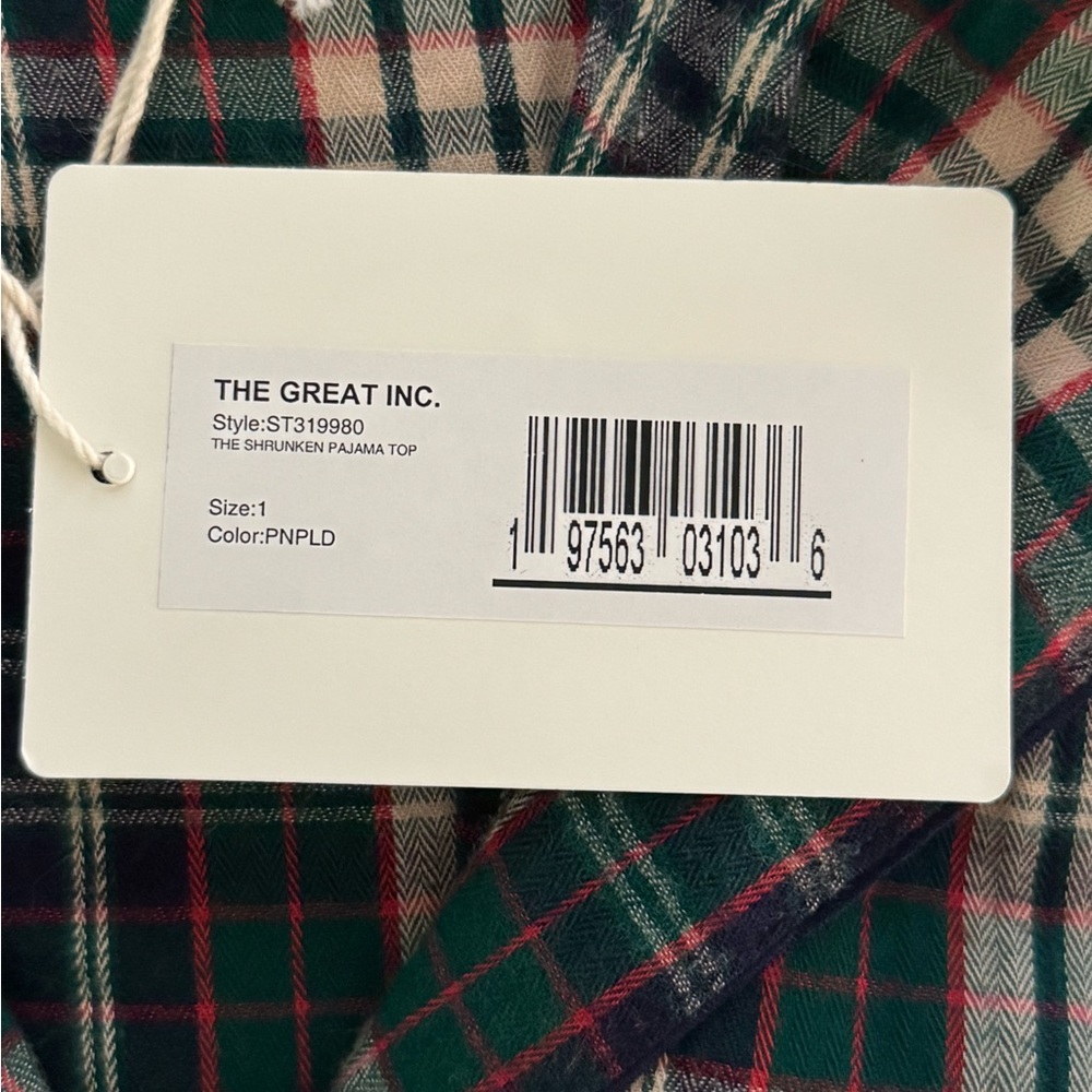 The Great Sleep Plaid Button Down - Picture 4 of 4